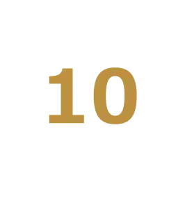 10年間の製品保証